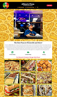 Wentzville restaurant website designer